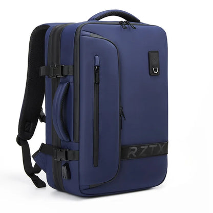Travel Men Expanded Laptop Backpack vacuum compression hiking Backpack USB charging Business Large Capacity Backpack For Pumps