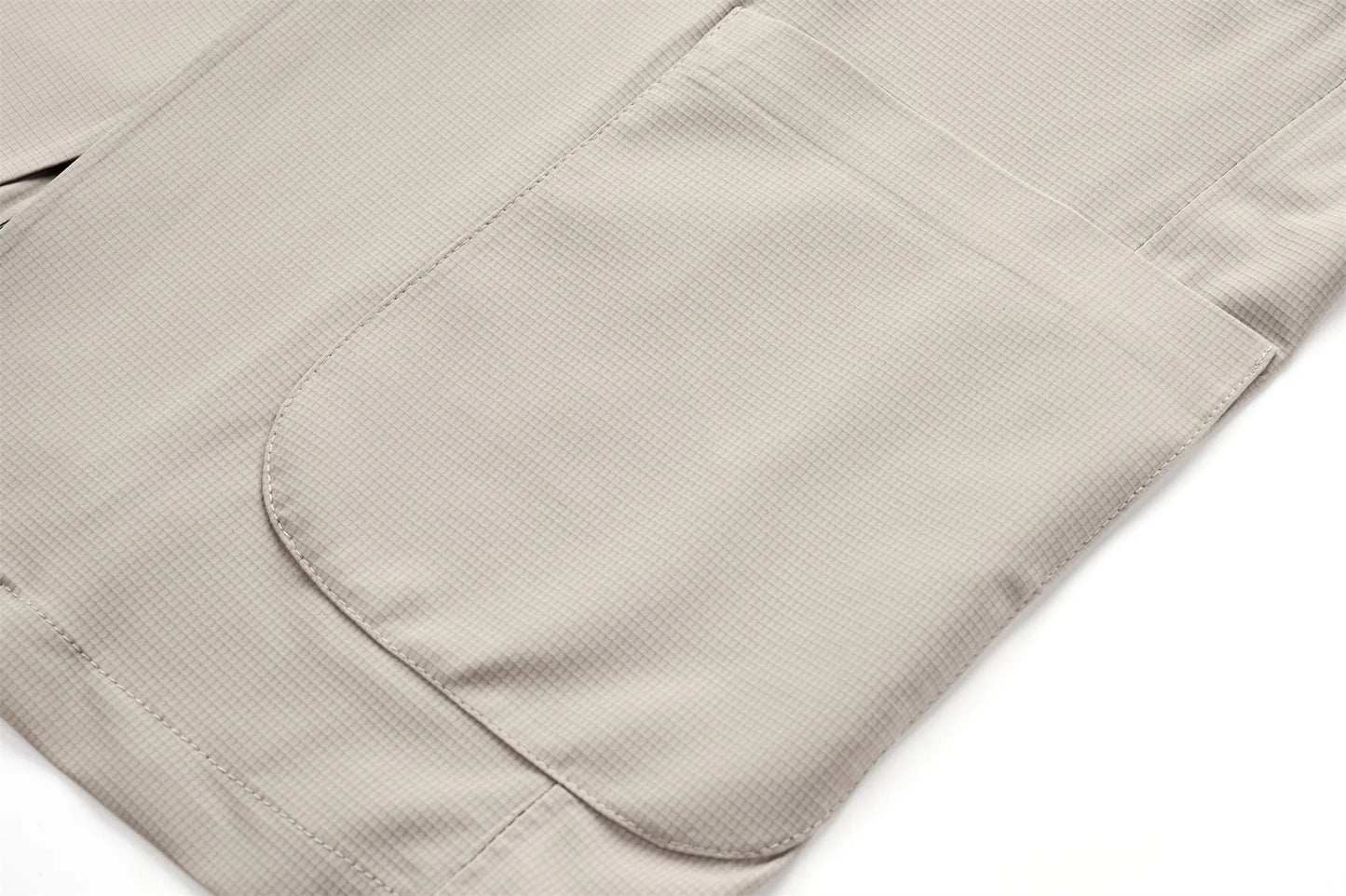 Minimalist Men Casual Blazer Ice Silk Nylon Spandex Seamless High Stretch Sun Protection Cooling Summer Breathable Tech Jacket