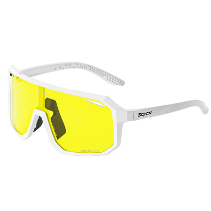 Yellow Polarized Sunglasses for Driving Night Vision Cycling Glasses Fashion MTB Mountain Bike Men Women Casual Glasses