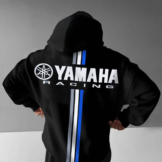 2026 New Yamaha New Autumn And Winter Cotton Hooded Sweatshirt Men And Women Oversized Comfortable And Warm Christmas Gift
