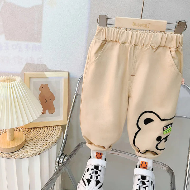 New Autumn Baby Clothes Children Boys Cartoon T-Shirt Pants 2Pcs/Set Kids Girls Outfits Toddler Casual Costume Infant Tracksuits
