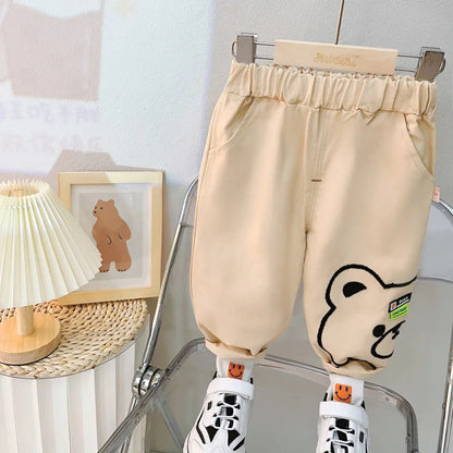 New Autumn Baby Clothes Children Boys Cartoon T-Shirt Pants 2Pcs/Set Kids Girls Outfits Toddler Casual Costume Infant Tracksuits