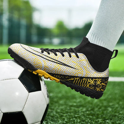 New Men Women Professional Soccer Shoes Unisex Futsal High-quality Football Boots Ultralight Hot Sale Cleats TF/FG Sneakers