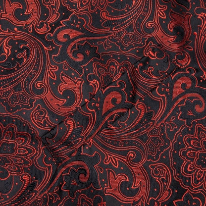 Formal Rose Pattern Paisley Plain Solid Mens Vest Party Wedding Waistcoat Pocket Square Tie  Hankie Suit Set