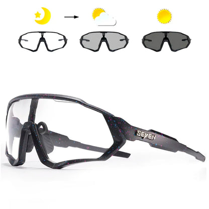 Photochromic Cycling Glasses Bicycle for Outdoor Sports Sunglasses MTB Road Goggles Bike Eyewear Men Women Cycl Equipment