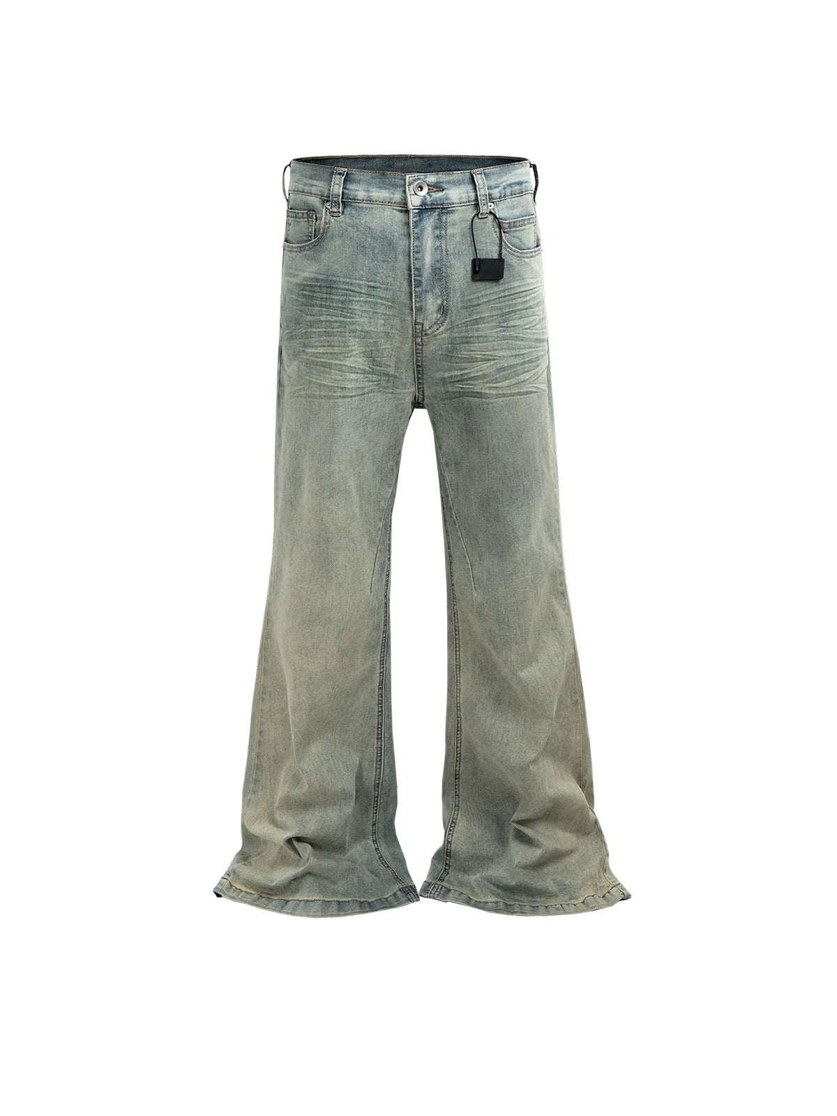 Vintage Wide Leg Jeans Men's and Women's Casual Long Pants Trendy On The Ground ZJ091