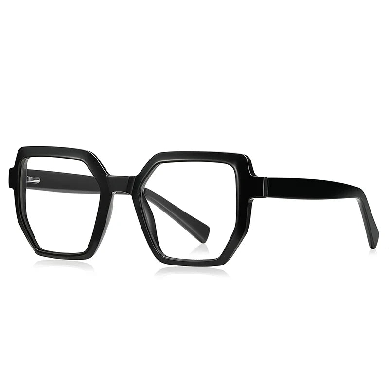 Oversise Women Myopia Prescription Glasses Hyperopia Reading Glasses Anti Blue Light Optical Eyeglasses Frame PFD2143