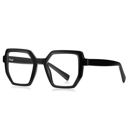 Oversise Women Myopia Prescription Glasses Hyperopia Reading Glasses Anti Blue Light Optical Eyeglasses Frame PFD2143