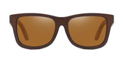Natural Bamboo Wooden Sunglasses Handmade Polarized Glasses Mirror Coating Lenses Eyewear With Gift Box