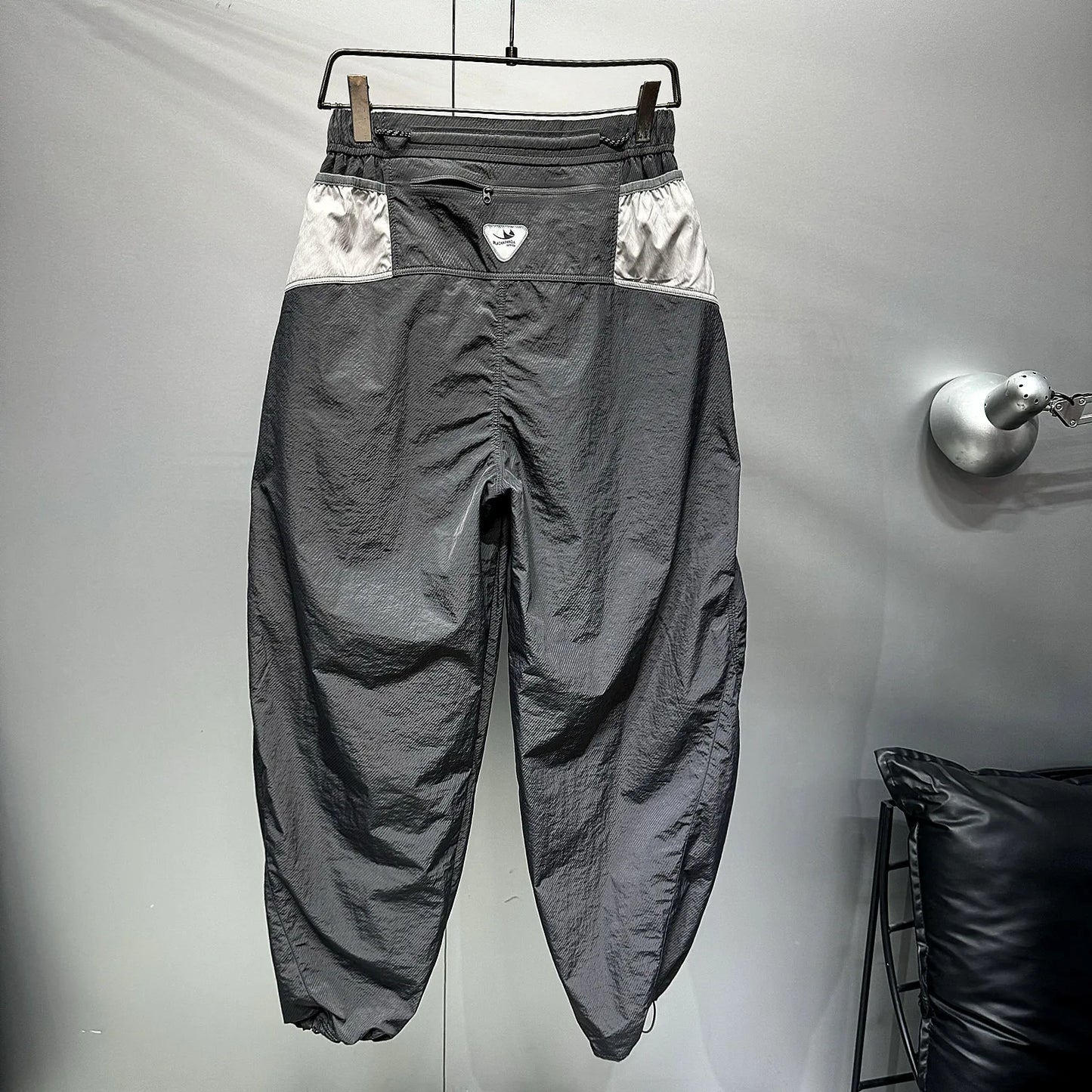 Mens Jogger Pants Outdoor Lightweight Water Repellent Quick Dry Functional Hiking Loose Baggy Trendy Cuffed Sweatpants Fashion