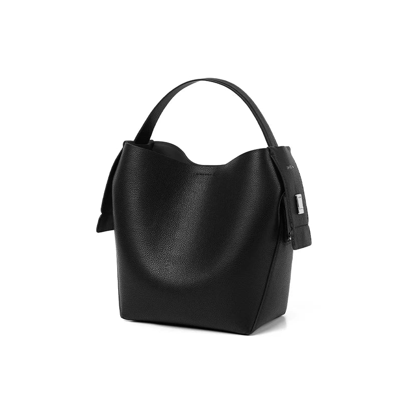 Original Brand Genuine Leather Ladies Handbag Shoulder Crossbody Bag Portable Bucket Bag Female Bags Women's bag