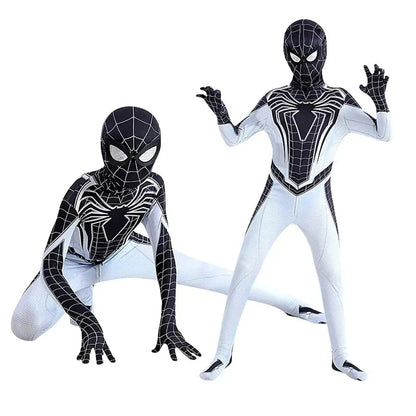 Negative Zone Spiderboy Costume Child Superhero Cosplay Jumpsuit Adult Kids Zentai Halloween Super Hero Cosplay Suit