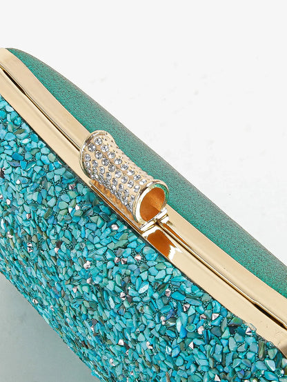Mini Irregular Jewel Handheld Dinner Bag