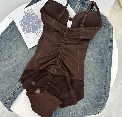 Women Shapewear Bodysuit Tight Slimming body Shaper Bodysuit with Bras
