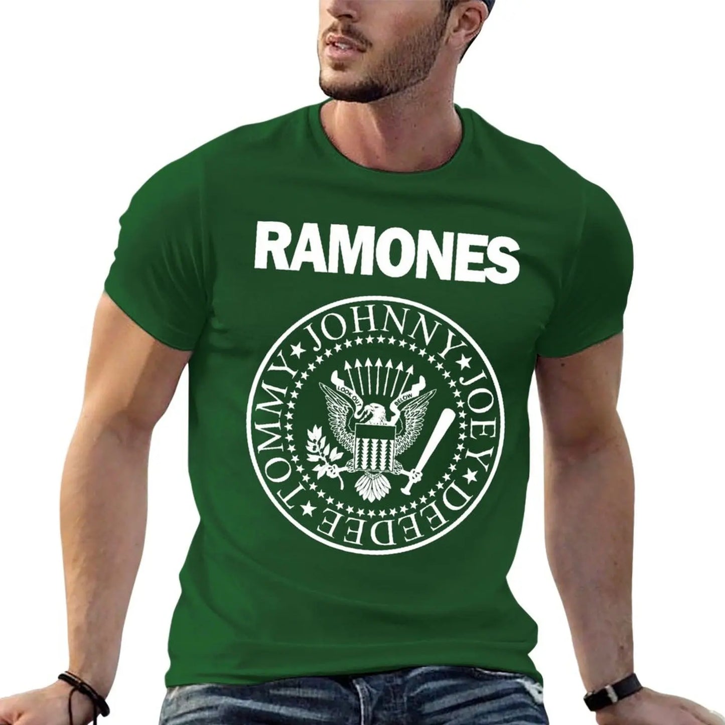 The Ramone Merch Essential T-Shirt street wear Blouse anime stuff outfits for men