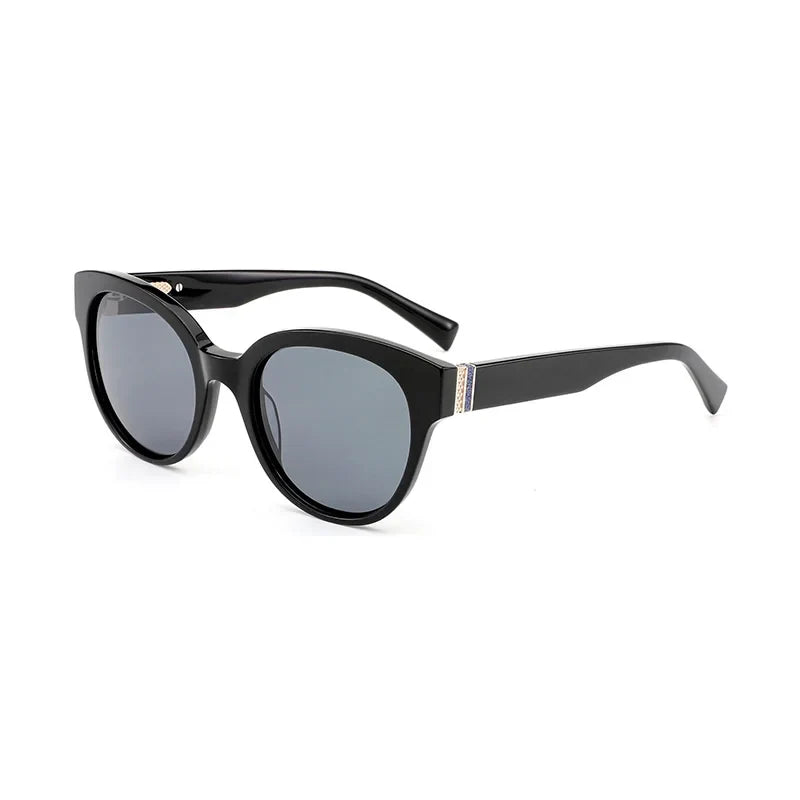 Fashion Butterfly Uv400 Prescription Sunglasses Women Acetate Polarized Corrective Sun Glasses