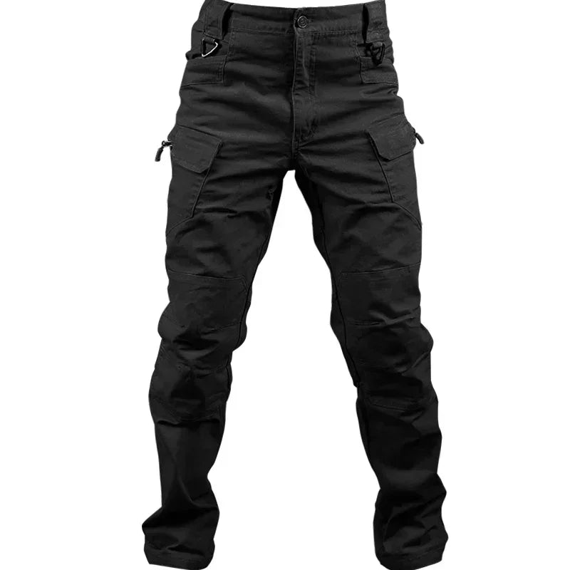 Stretch Canvas 97% Cotton 3% Spandex Tactical Pants For Men Climbing Hiking Trekking Cargo Pants Trousers