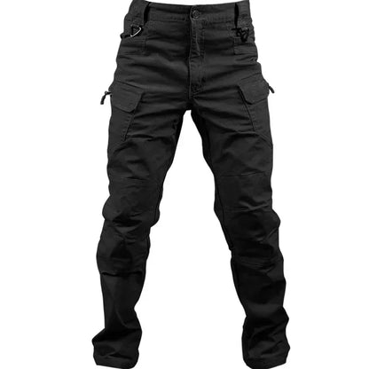 Stretch Canvas 97% Cotton 3% Spandex Tactical Pants For Men Climbing Hiking Trekking Cargo Pants Trousers
