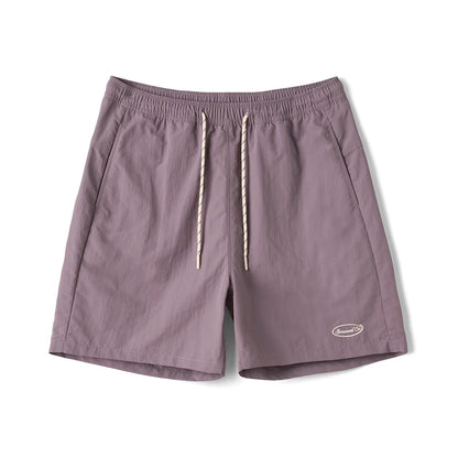 2026 Summer New Loose Fit  Lightweight 130gsm Nylon Shorts Men Essential Quick Dry Daily Wear Breathable Beach Shorts