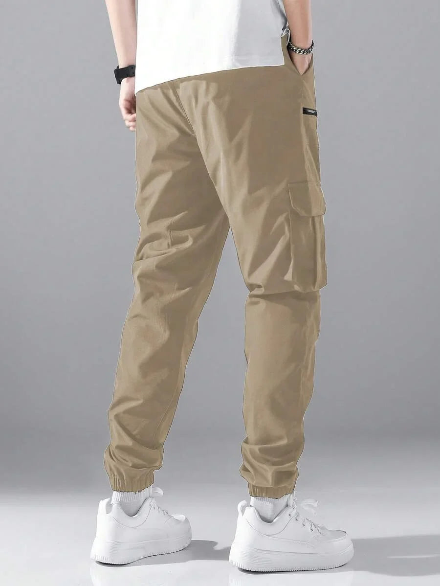 Men's Casual Workwear Pants Outdoor Long Trousers Loose Fashionable New Style Comfortable Breathable Fashion Casual Trousers