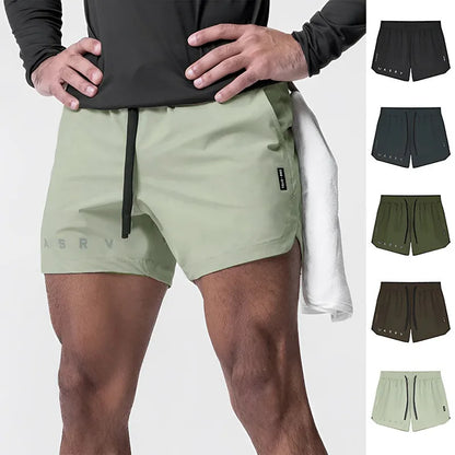 Men's Summer Quick Dry Basketball Casual Shorts Running Sports Gym Fitness Bodybuilding Jogger Short Pants Sweatpants Male