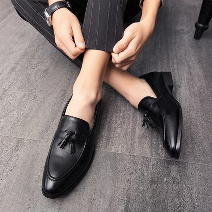 Men's Tassel Loafers Dress Shoes Business Leisure Driving Shoes Summer Outdoor Classic Fashion Famous Brand Luxury