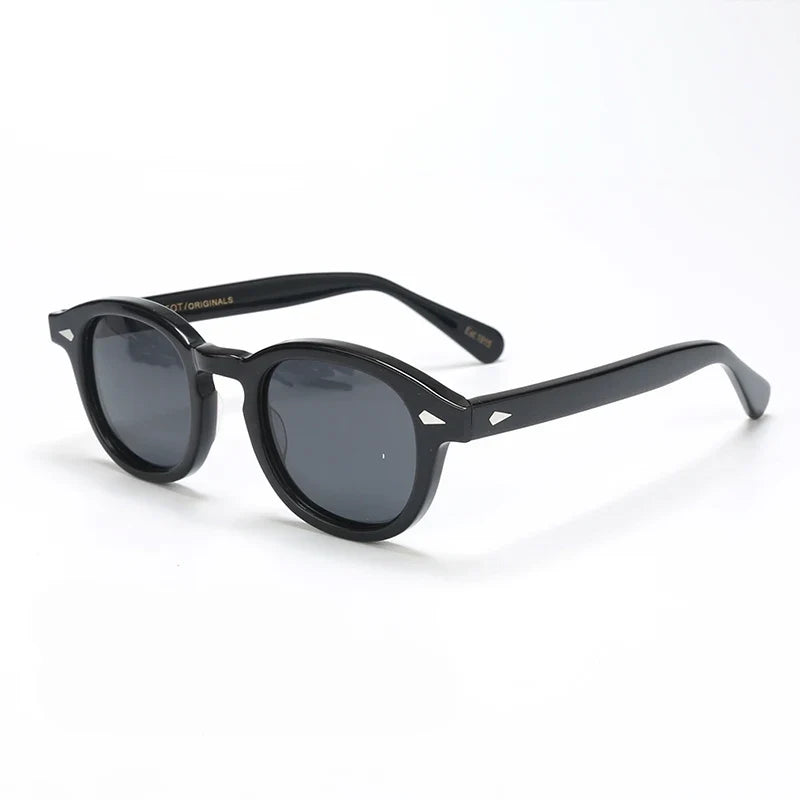 Polarized Sunglasses Men Women UV400 Acetate Frame Johnny Depp Lemtosh Style Sun Glasses Brand Retro For Male Eyeglasses