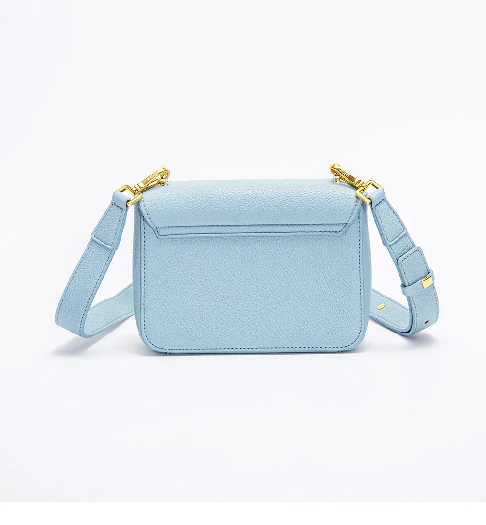 Women's Crossbody Bag Classic Flip Small Square Bag PU Classic Business Commuter Crossbody Bag