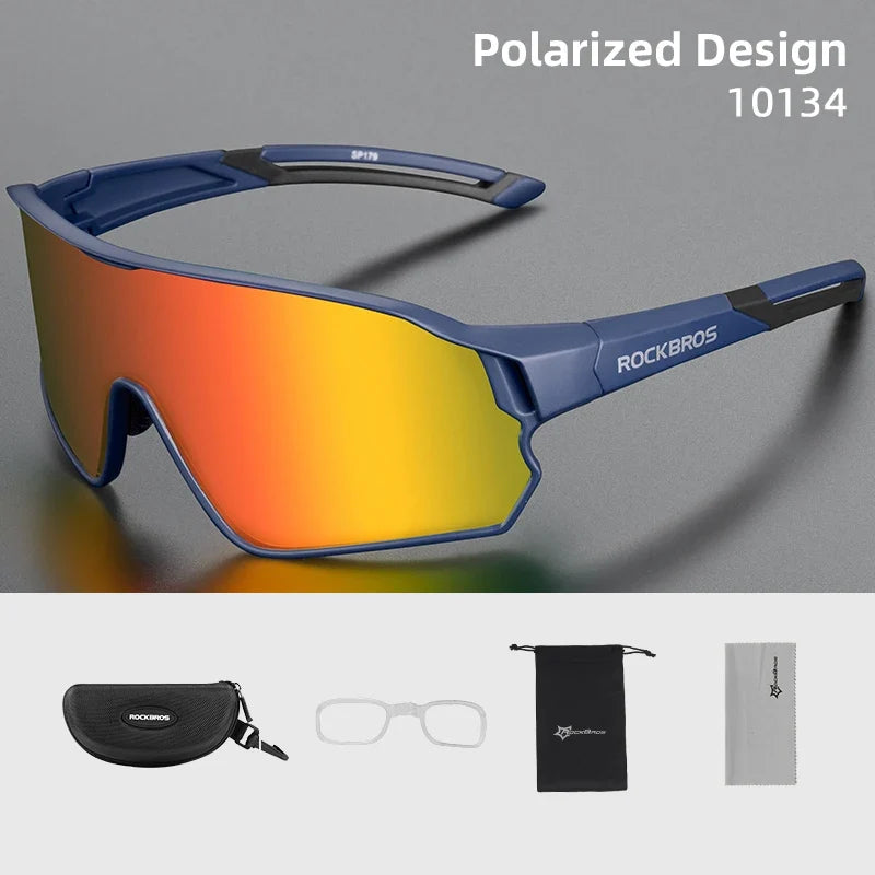 Polarized Glasses UV400 Sunglasses Sport Protection Glasses Bicycle Eyewear Outdoor Hiking Camping Golf Cycling Goggles
