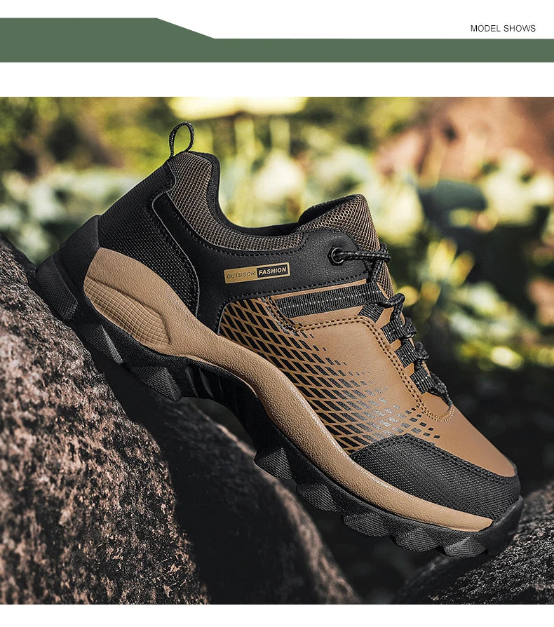 Men Boots Outdoor Sneakers Men Shoes 2024 New Fashion Male Casual Footwear Comfortable Tenis Masculino Botas Men Sneakers Shoes