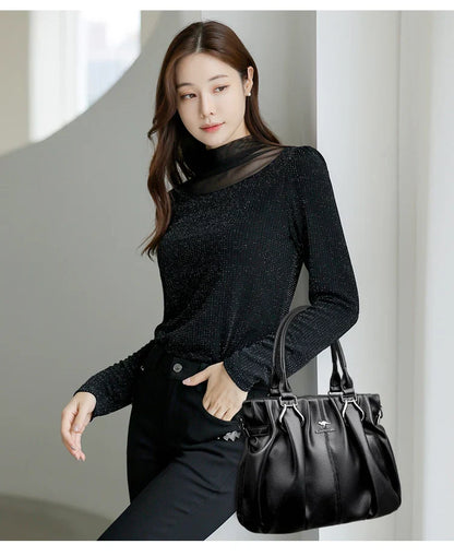 Large Capacity Bags Women's New superior Quality Fashion Shoulder Bag Fashion Versatile Crossbody Tote Bags High quality PU Bag