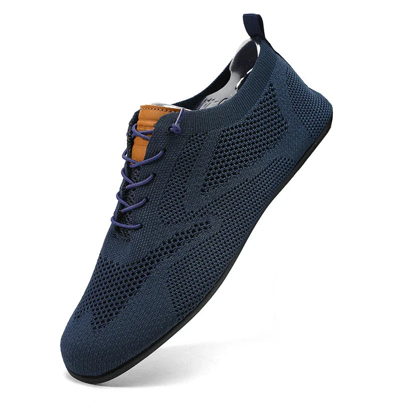 Summer Men Shoes Mesh Flat Outdoor High Quality Walking Shoes Comfortable Lace Up Breathable Non Slip Casual Man Shoe