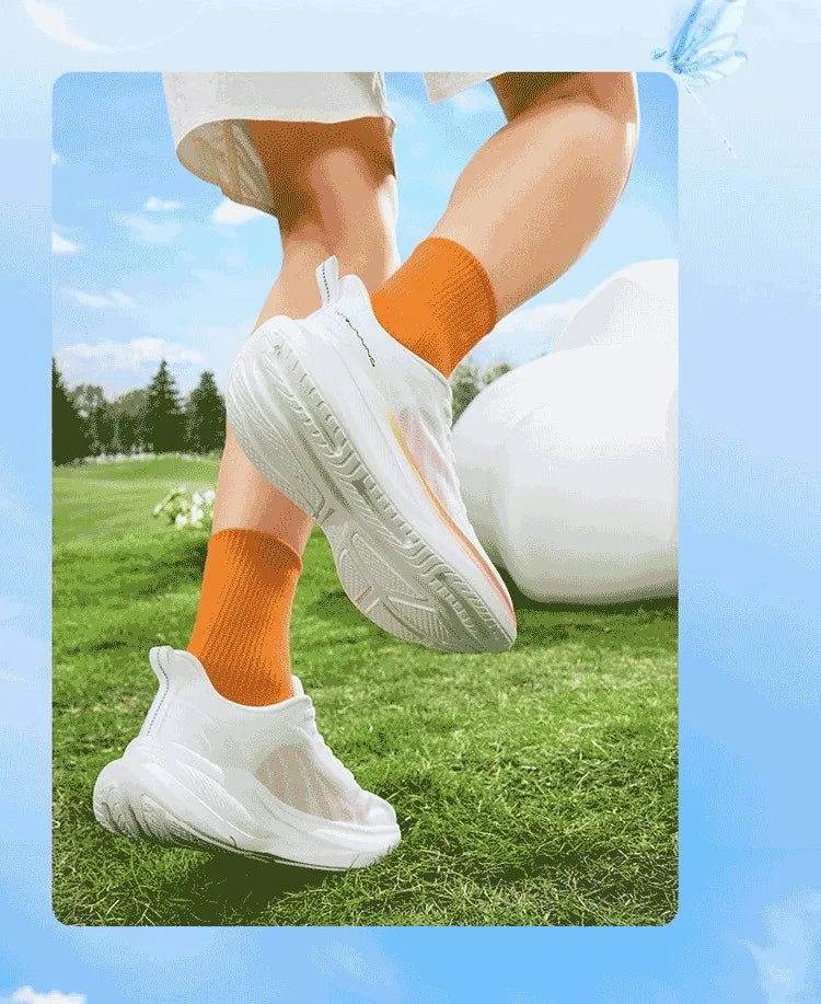 Men Running Shoes Lightweight Breathable Comfortable Wear-resistant Elastic Sole Sneakers 672612217