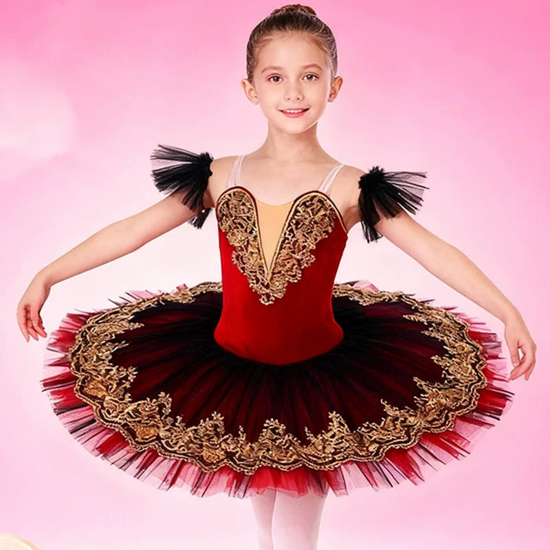 Summer Kids Ballet Dress Girls Children Clothes Princess Dress Women Ballet Tutu Dance Costumes Mother Daughter Outfit Vestido