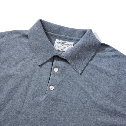 New American Retro Lapel Knitted POLO Shirt Pure Cotton Sweater Pullover Bottoming Casual Sweater Long Sleeve Men