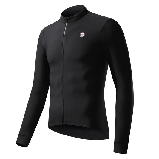 Men Cycling Jacket Winter Thermal Fleece Windbreaker UPF 50+ Sun Protection MTB Bicycle Clothing Bike Coat Riding Windproof