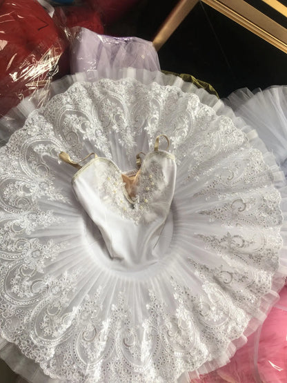 Professional Ballet Tutu Adult Child Ballerina Dress Kids Toddler Girl Clothes Swan Stage Wear Halloween Costumes For Women
