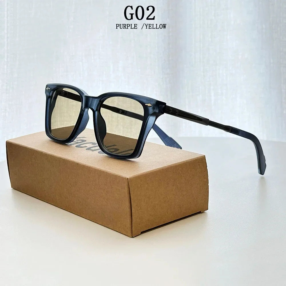 Fashion Sunglasses Women 2025 Vintage Square Sunglass Men Retro Glasses Dropshipping Gafas De Sol Hombre Lunette Soleil Femme
