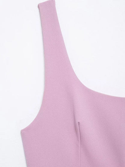 2025 Pleated Mini Dress Women Jumpsuit Backless Short Dresses for Women Straps Playsuit Dress Woman Party Women's Dress