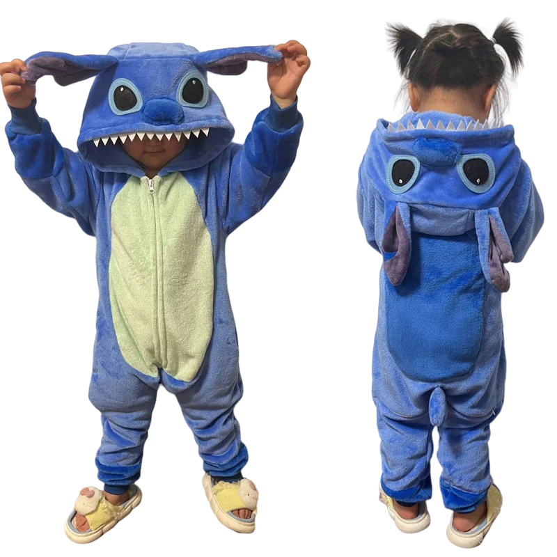 Cartoon Kigurumi For Kids Animal Onesies Children Pyjamas Halloween Cosplay Costumes