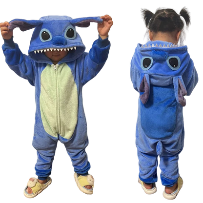 Cartoon Kigurumi For Kids Animal Onesies Children Pyjamas Halloween Cosplay Costumes