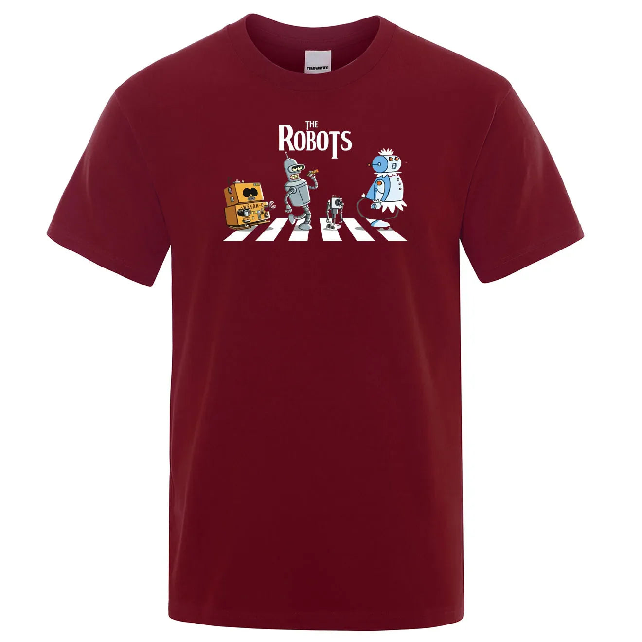 Hot Summer Cotton Men T Shirt Creative droids Printed T-Shirt robot shirt Boy Novelty Men's Short sleeve Tshirt Fashion Tops