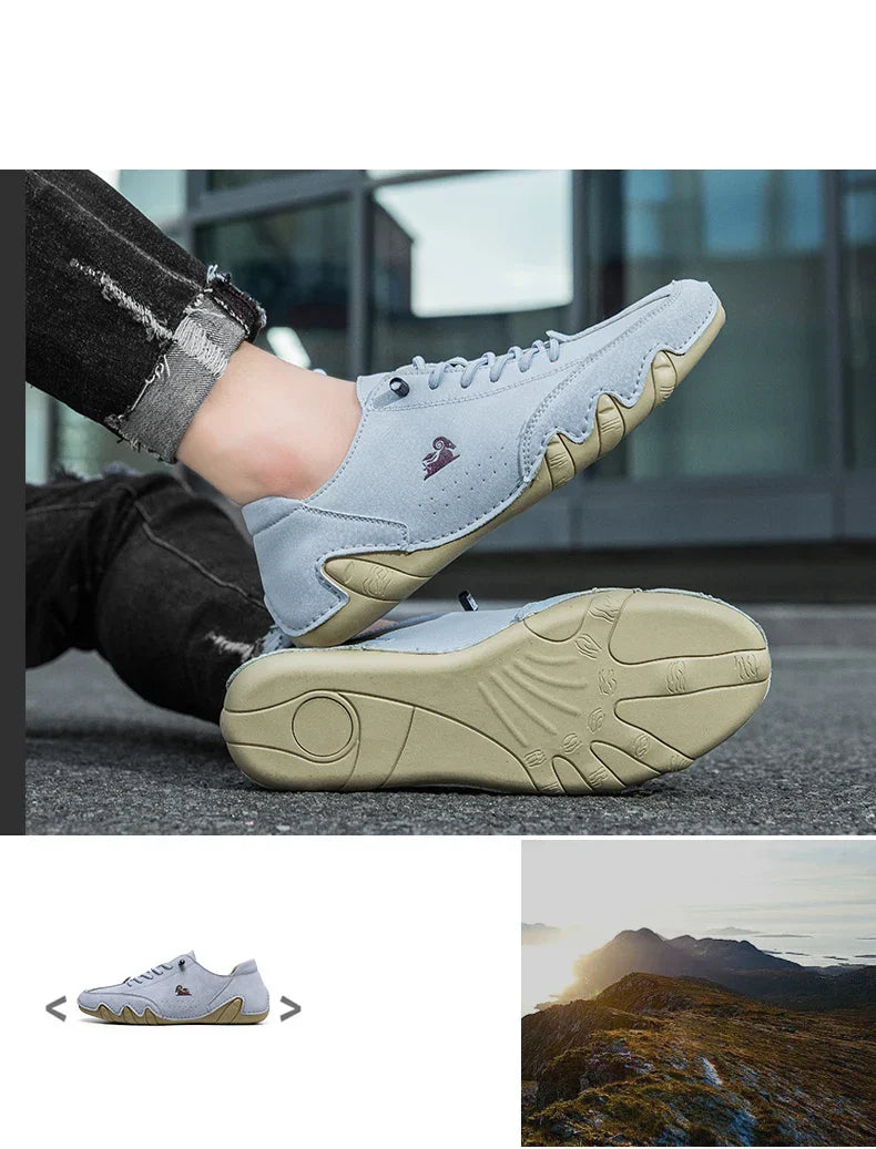 Men's shoes four season new plus size casual shoes fashion low-top soft sole breathable outdoor shoes men's sports walking shoes
