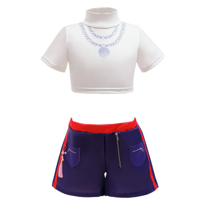 Girls Hip Hop Dance Outfit Set Multi Styles Crop Top Jacket Skirt Shorts Kids Jazz Stage Performance Costume