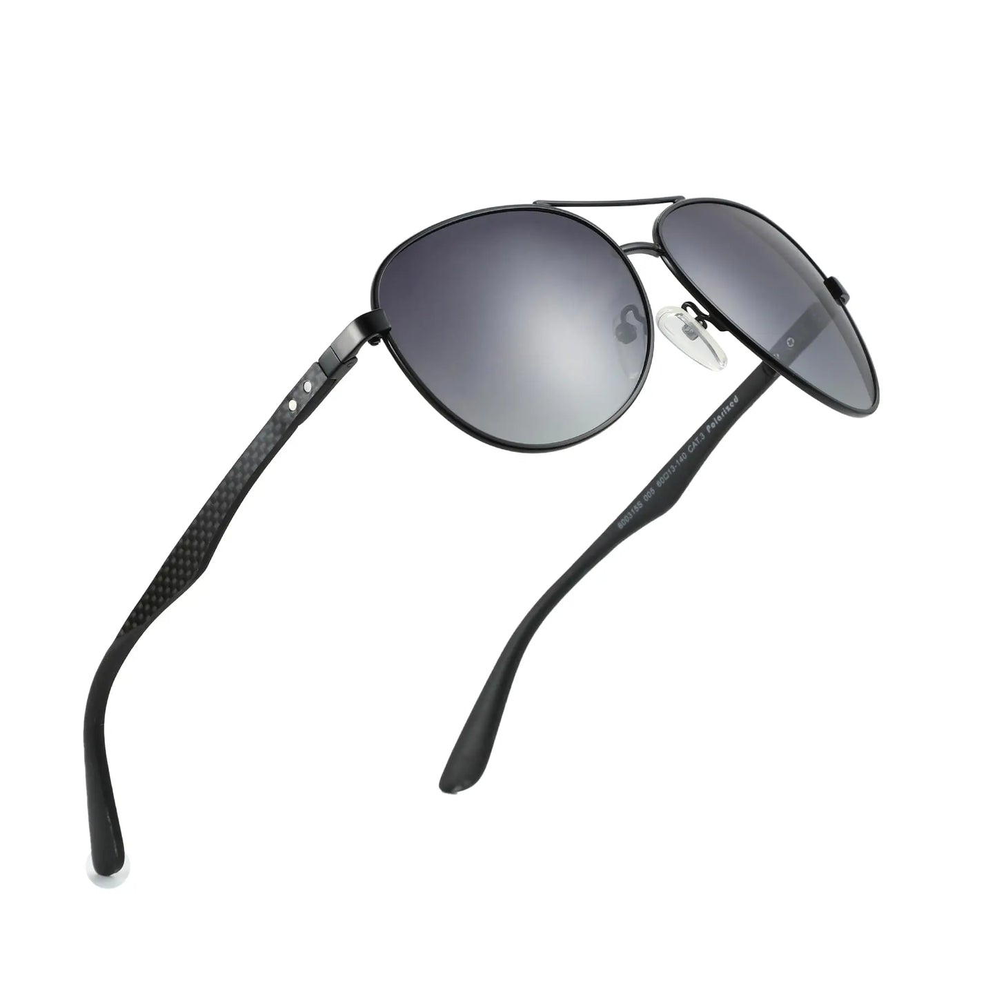 Hot Sale Carbon Fiber Polarized Sunglasses Pilot Shade for Men Uv Protection Fishing Driving Golf
