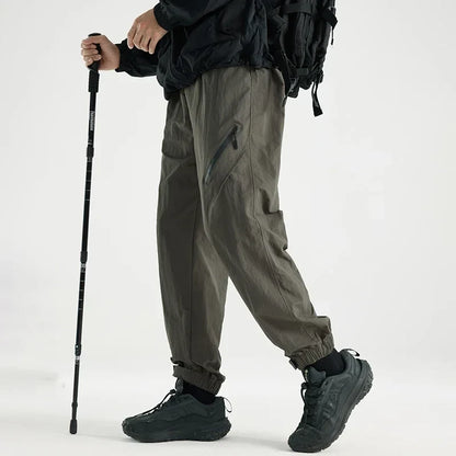 Men's Water-repellen Hiking Pants Quick Drying Fashion Cargo Pants Breathable Trousers Fishing Camping Outdoor Sport Pants