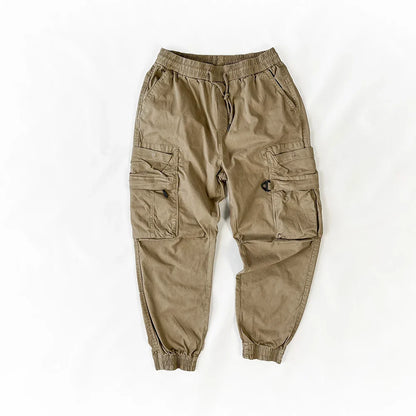 American Vintage Functional Cargo Pants Men Clothing High Quality Khaki Casual Jogging Pants Harajuku Tactical Joggers Trousers
