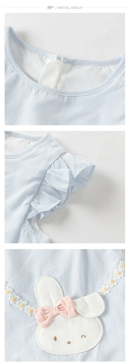 Girl's Summer Vest Mesh Dress Sweet Cute Children Sleeveless Princess Dress Fashion Cotton Party Outdoor DB2261316