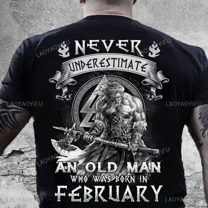 American skull print pattern men's soft and breathable round neck T-shirt suitable for outdoor leisure shopping wear