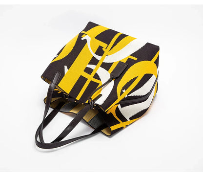 Fashion Retro Design New Women's Handbag Shopping Holiday Tourism High Capacity Handbag